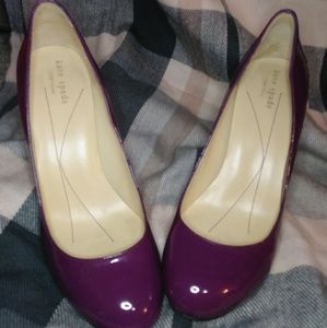 Kate Spade Purple Pumps size 9